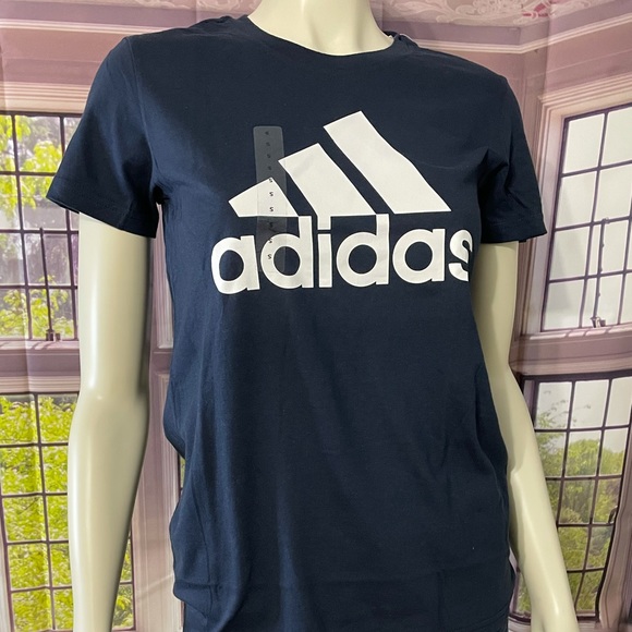 Adidas Women Basic Bos Tee  Short sleeves  T-shirt XS - Picture 7 of 7
